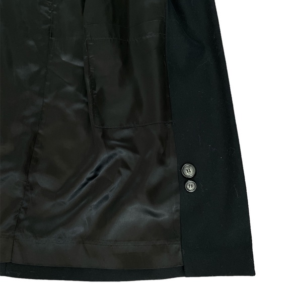 Vintage Pendleton Black Wool Pea Coat- size 8 - Picture 11 of 17